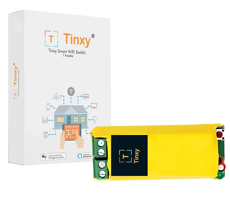 Tinxy 1 Node Smart WiFi Switch 16A for AC/Geyser — view 1