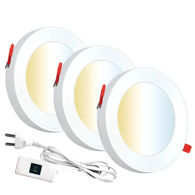 Tinxy Smart 8W 3-in-1 Round Panel Ceiling Light — view 1