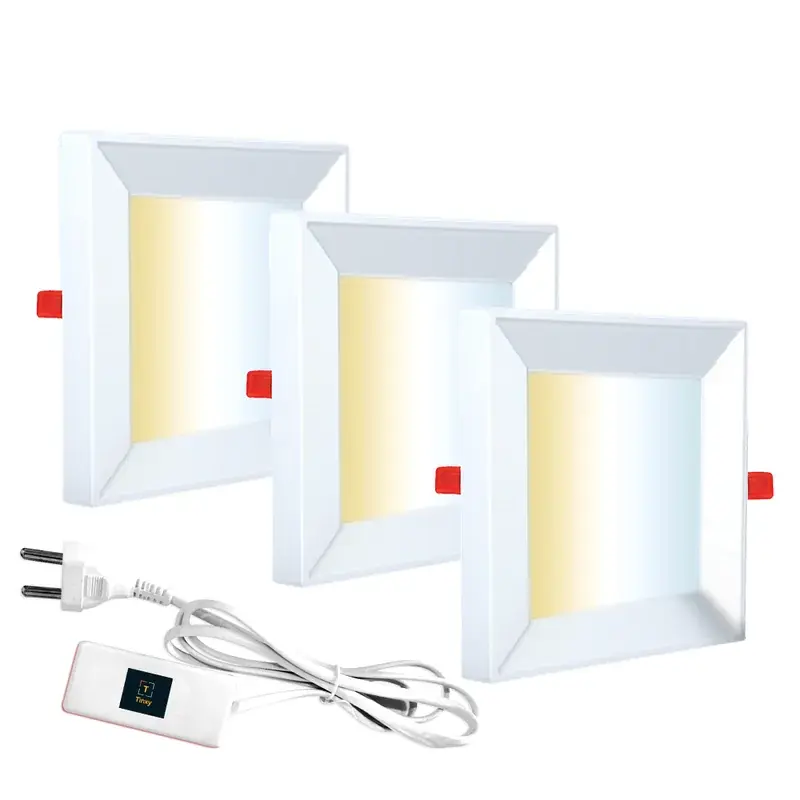 Tinxy Smart 8W 3-in-1 Square Panel Ceiling Light — view 1